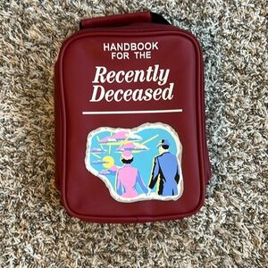 Beetle juice insulated lunch bag